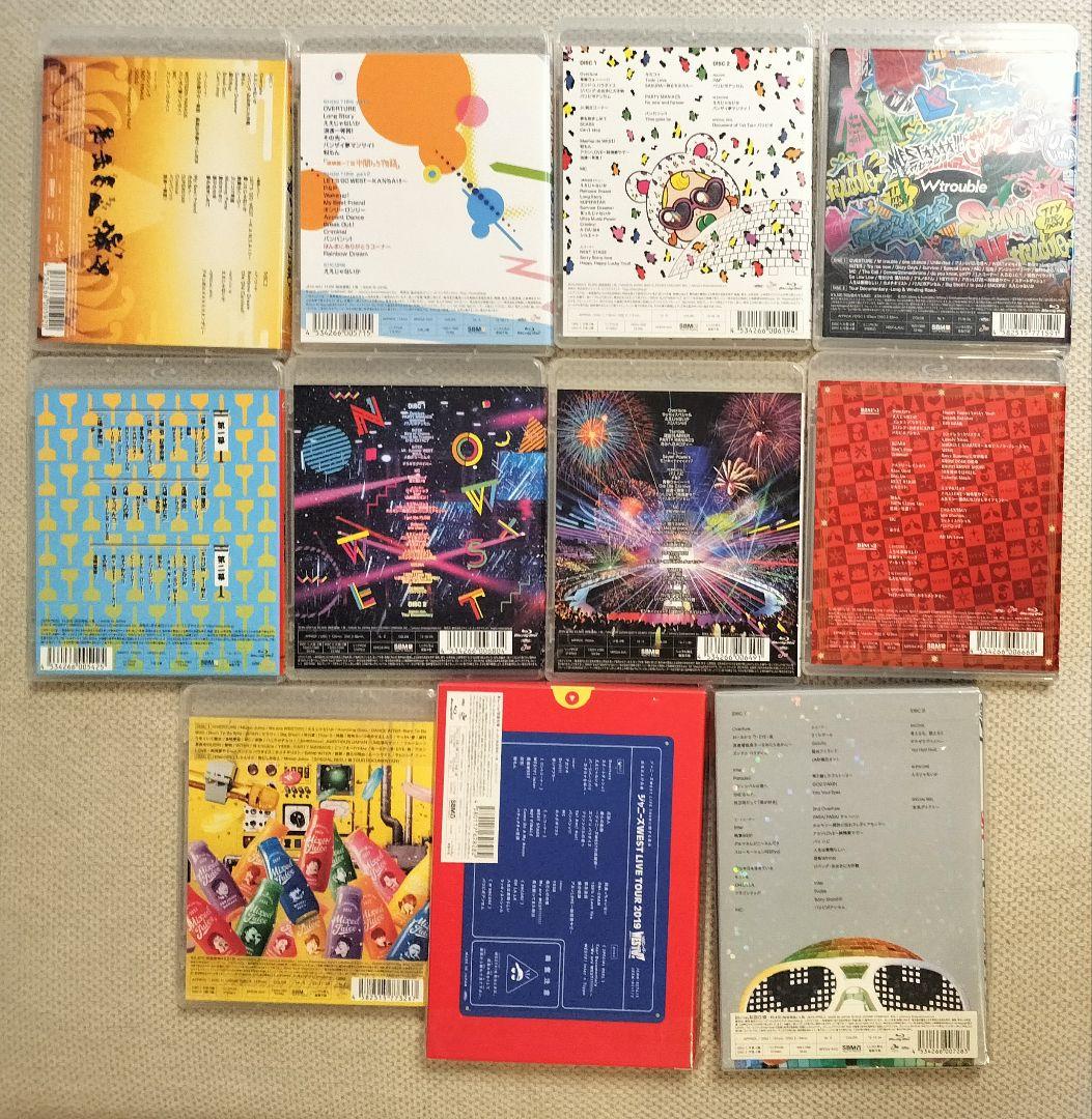 WEST ライブDVDまとめ売り