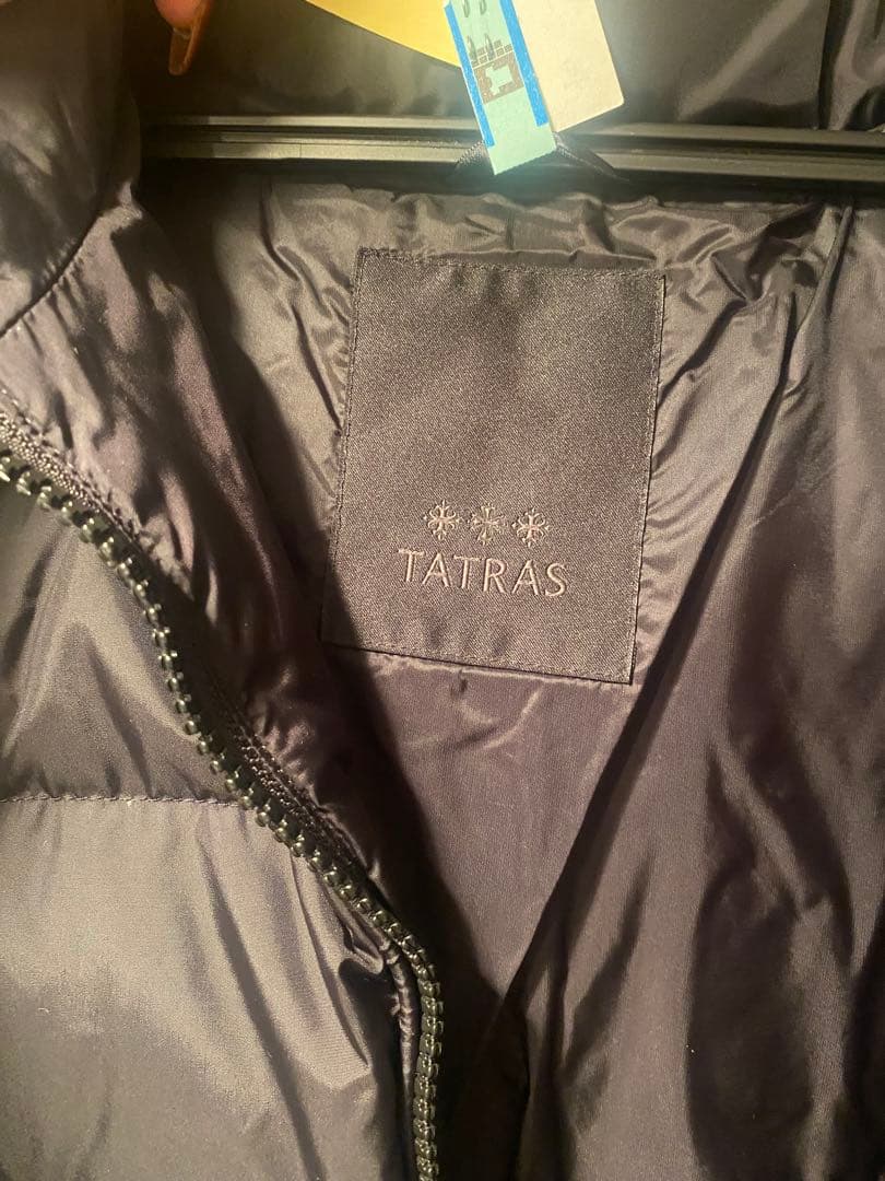 TATRAS ブラック ロングダウンジャケット