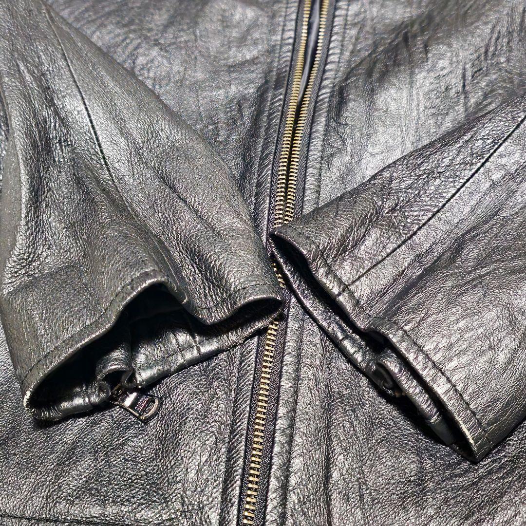 ヴァンキッシュ VANQUISH ライダース レザージャケット Y2K