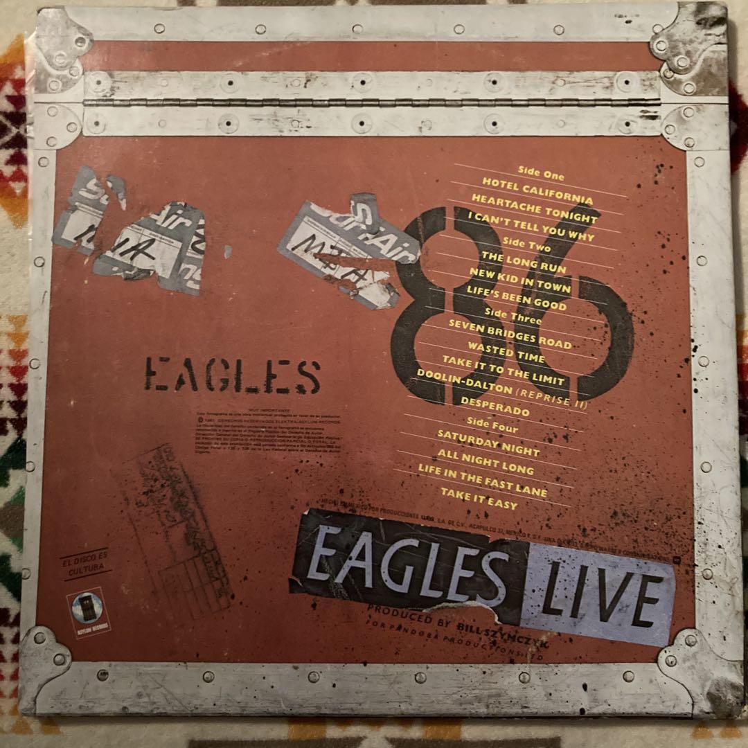 レア(メキシコ盤)EAGLES LIVE イーグルス レコード