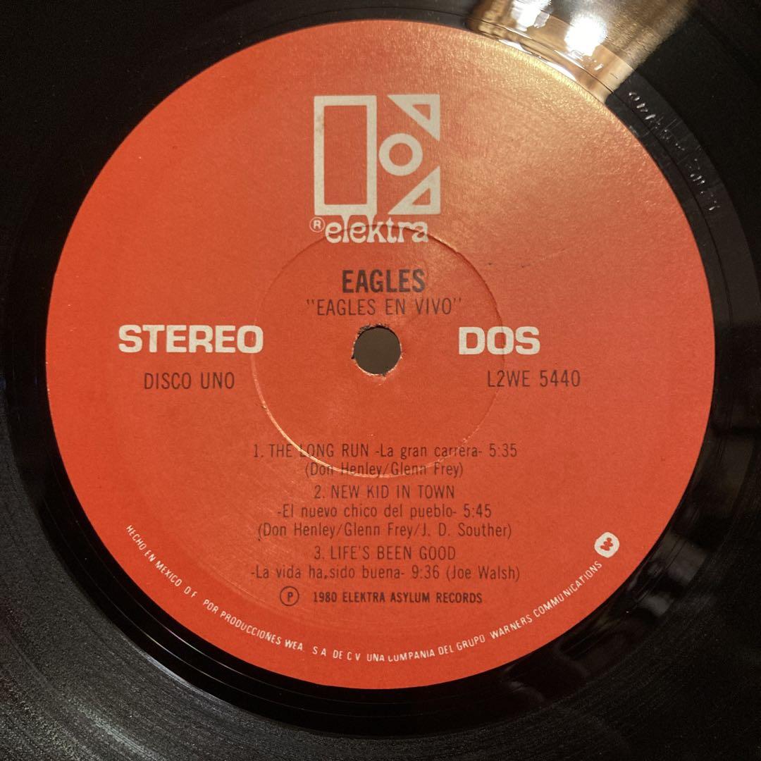 レア(メキシコ盤)EAGLES LIVE イーグルス レコード