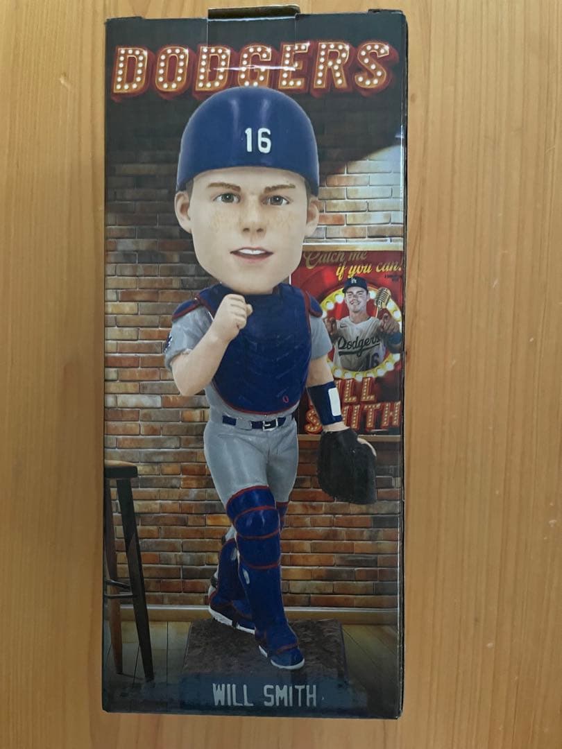 ドジャース ウィルスミス ボブルヘッドDodger Insider フリーマン ドジャース ウィルスミス ボブルヘッドDodger Insider フリーマン