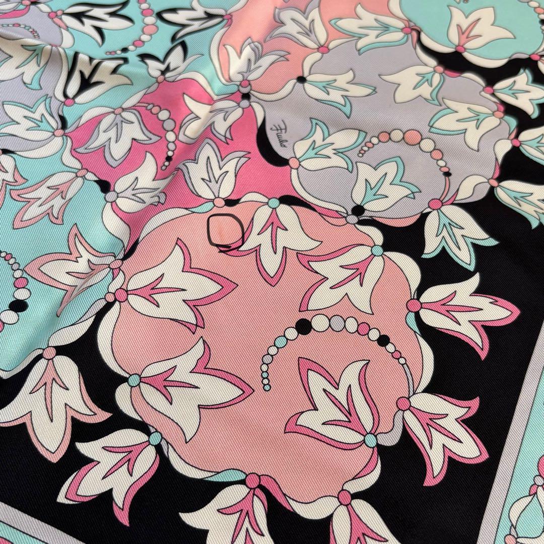 EMILIO PUCCI エミリオプッチ 大判　スカーフ シルク