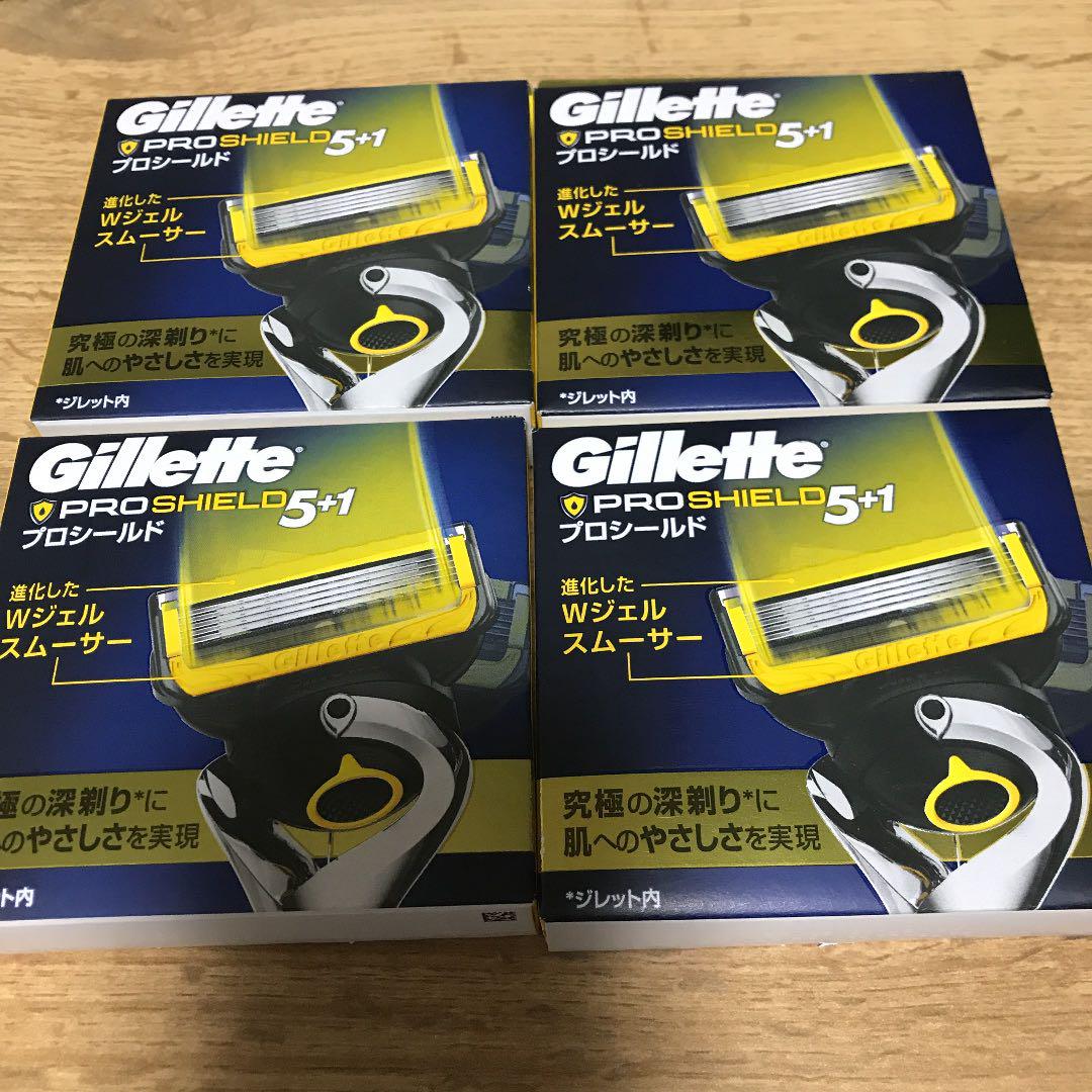 ジレット プロシールド 替刃 8個入×4
