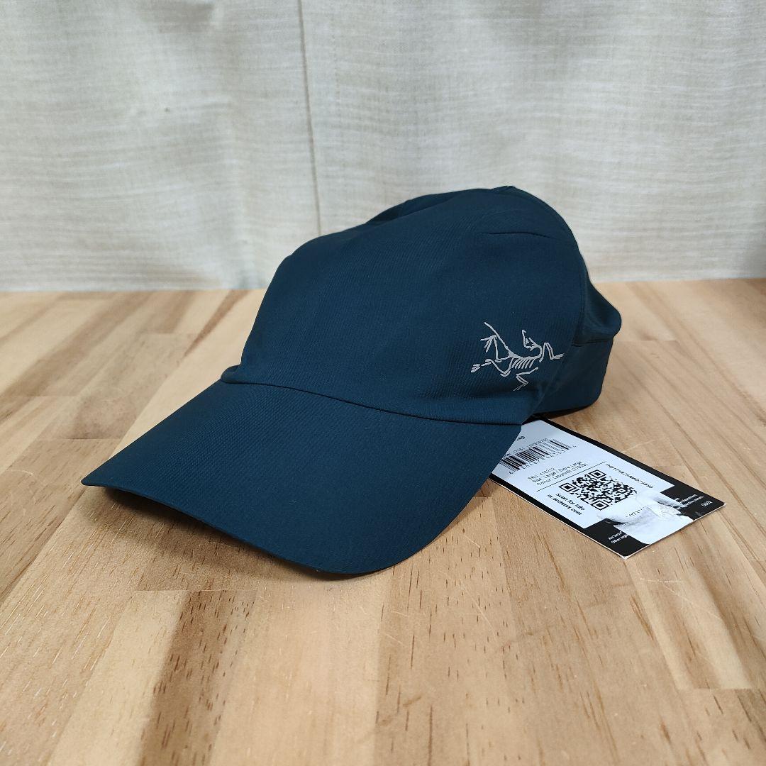 新しい到着 L カルバスキャップ アークテリクス XL ネイビー ラビリンス 帽子