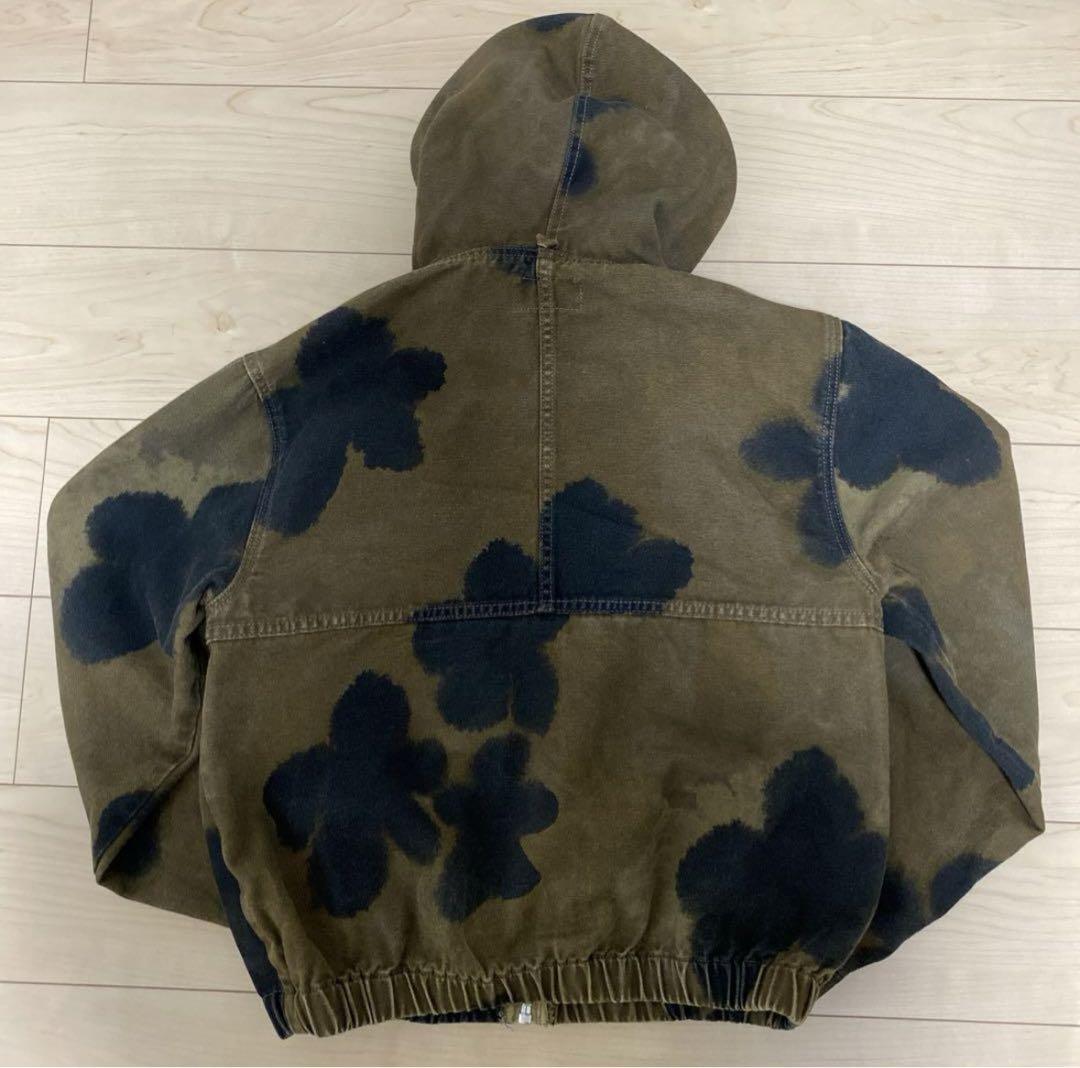 ジャケット・アウター STUSSY FLORAL DYE WORK JACKET