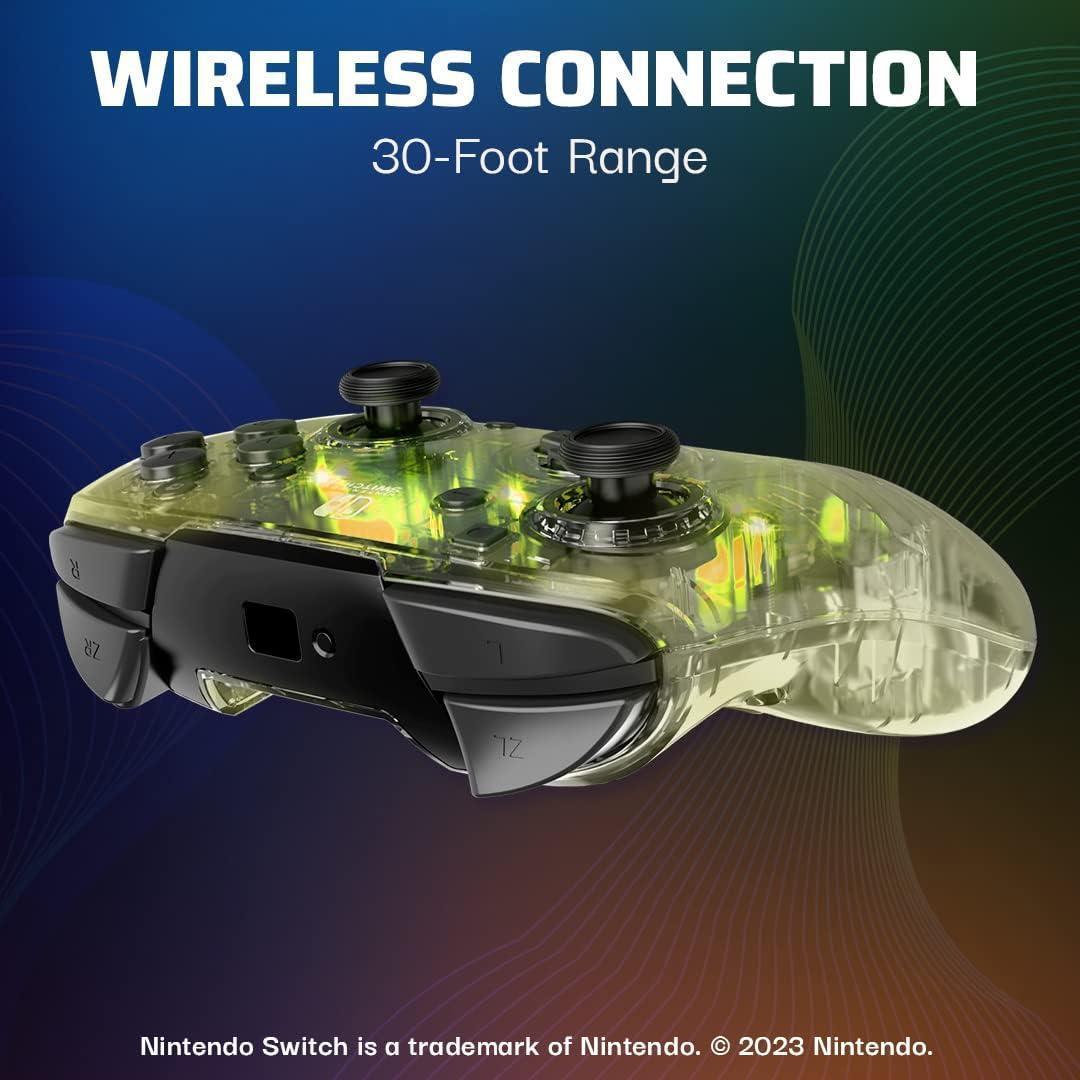 PDP Afterglow スイッチワイヤレスデラックスコントローラー　新品
