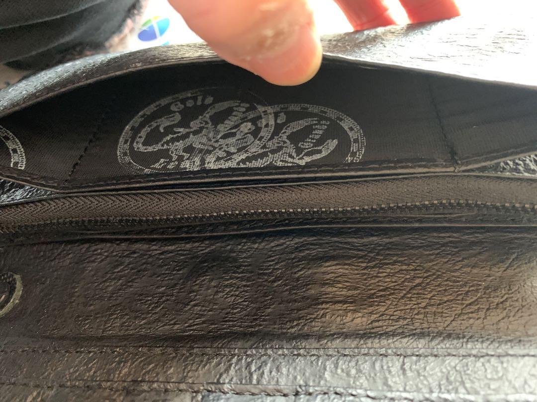 Gold Leatherゴールドレザー長財布美品