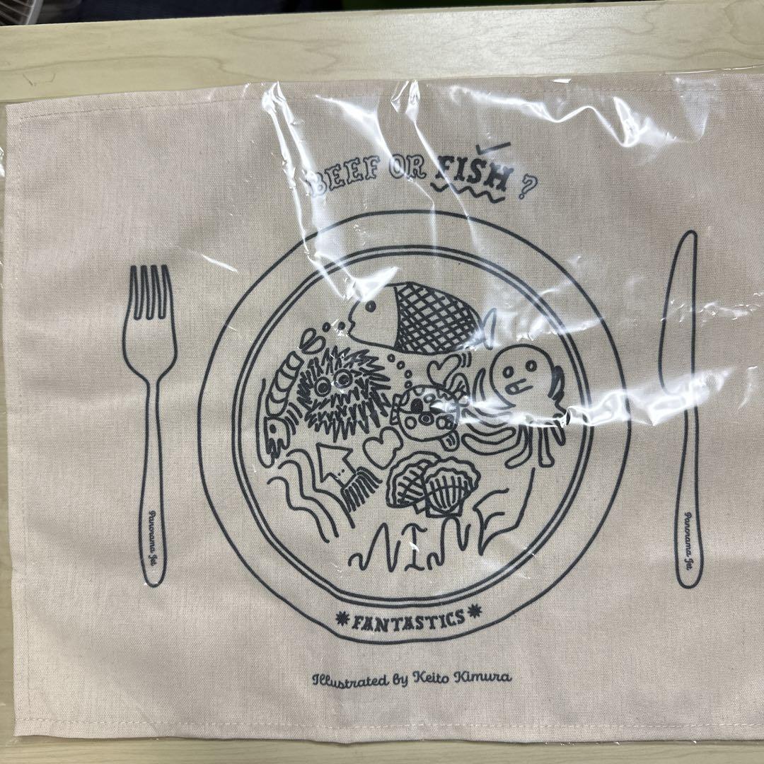 FANTASTICS メンバー描き下ろしデザインランチョンマット