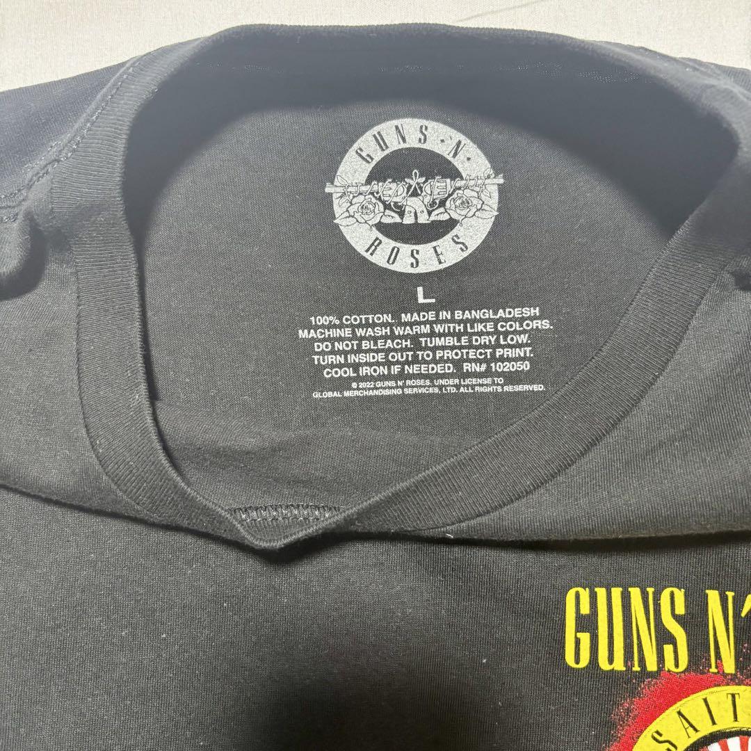 GUNS N' ROSES JAPAN TOUR 2022 Tシャツ Ｌサイズ