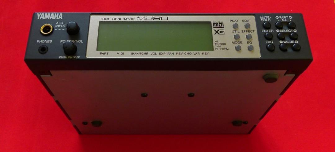 YAMAHA MU80 MIDI音源モジュール名機