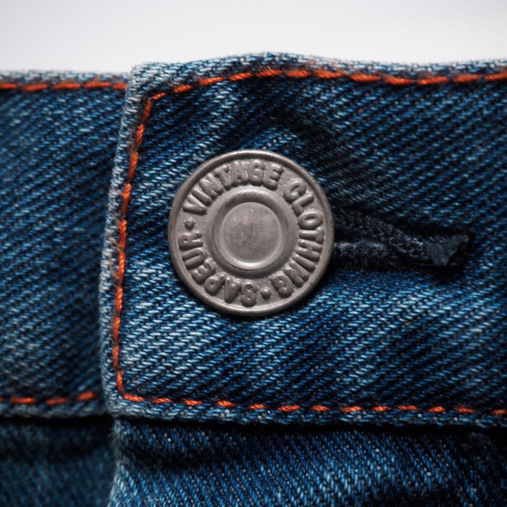 SAPEur PROCESSED PAINTER 91-SPデニムパンツ XL