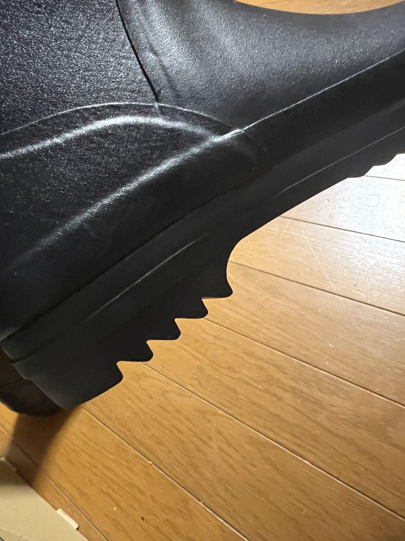 【人気】AIGLE 黒 エーグル　レインブーツ　ロングブーツ