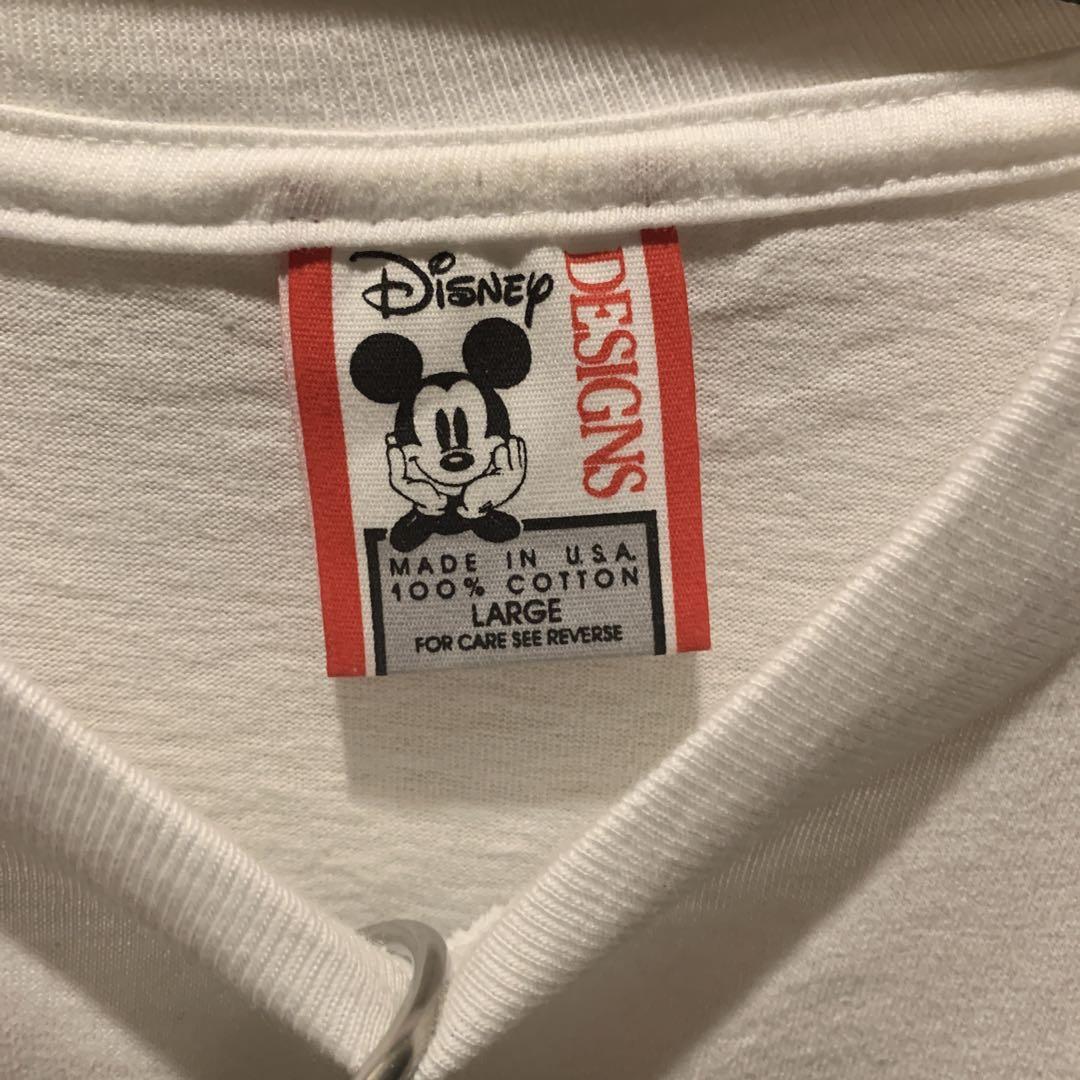 【入手困難】ディズニー Tシャツ ミッキー 90s ヴィンテージ 一点物 画像4