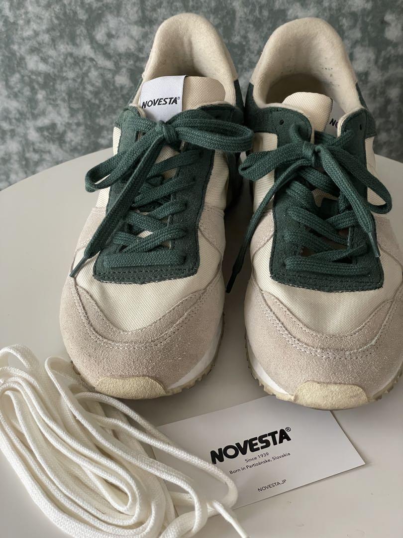 美品！NOVESTA スエード/マラソンclassicスニーカー 23.5cm