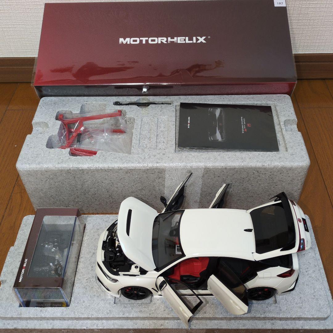 1/18 MOTORHELIX シビックタイプR (FL5)ミニカー