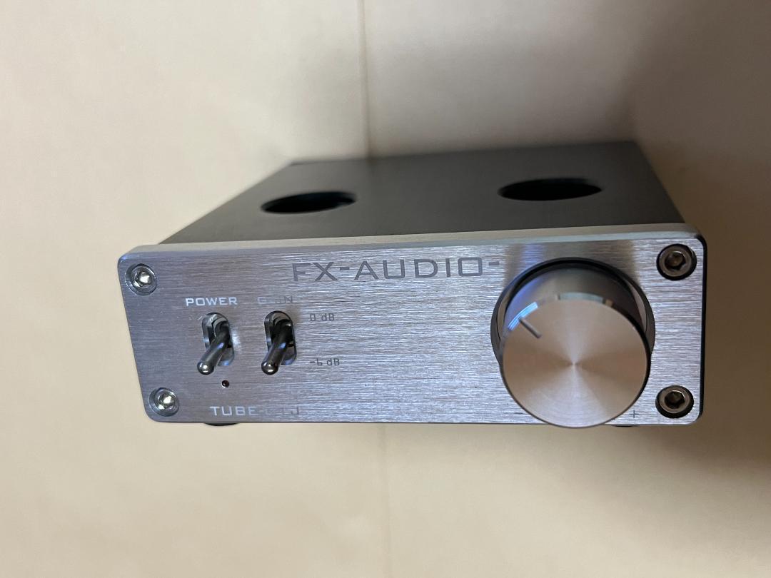 ＠　FX AUDIO 真空管プリアンプ　米国GE製 JAN 5654W