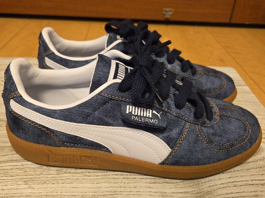 一度のみ使用☆PUMA 】パレルモデニム アトモスピンク - メルカリ
