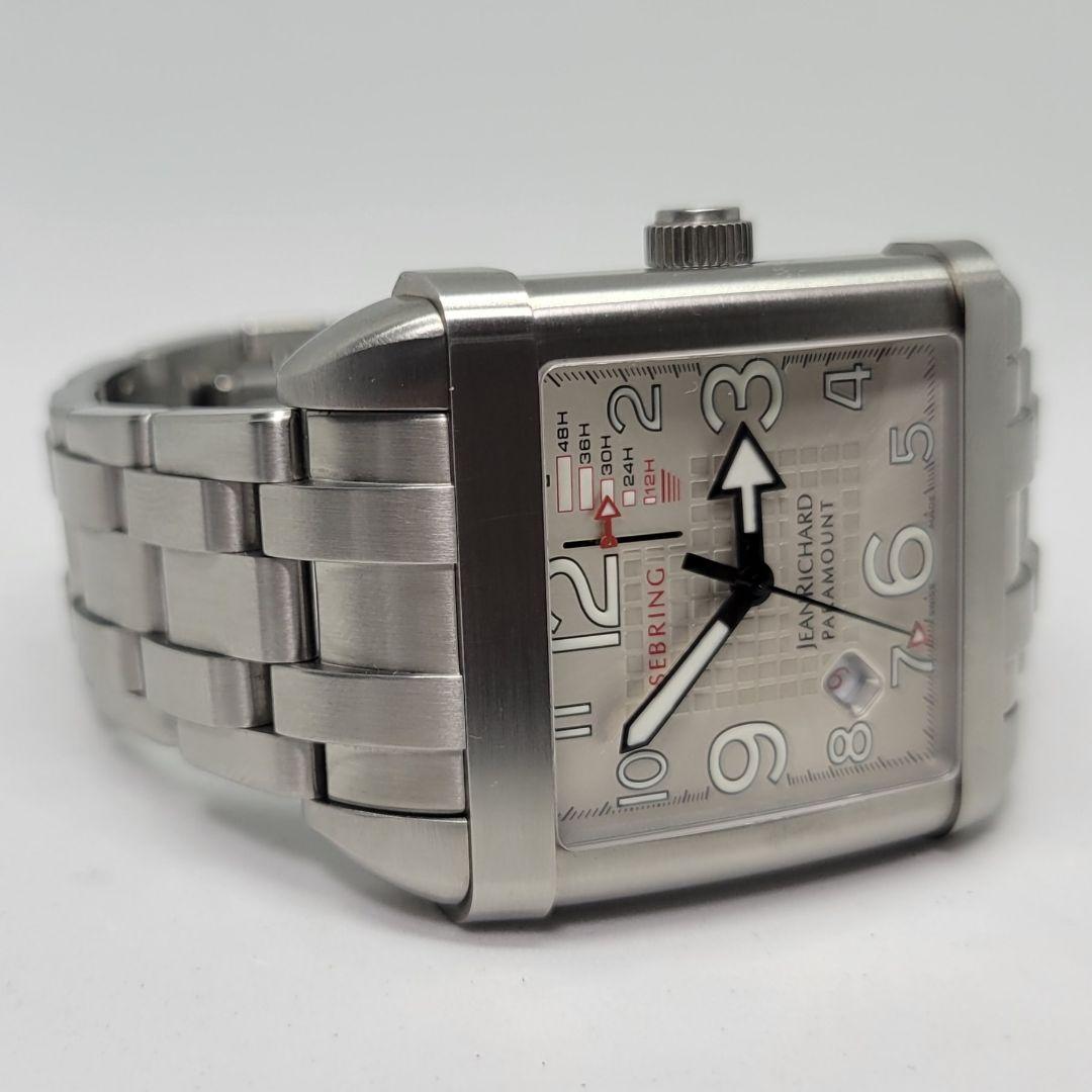 【限定版☆中古☆極上美品】ジャンリシャール パラマウントスクエア パワーリザーブ 【限定版☆中古☆極上美品】ジャンリシャール パラマウントスクエア パワーリザーブ