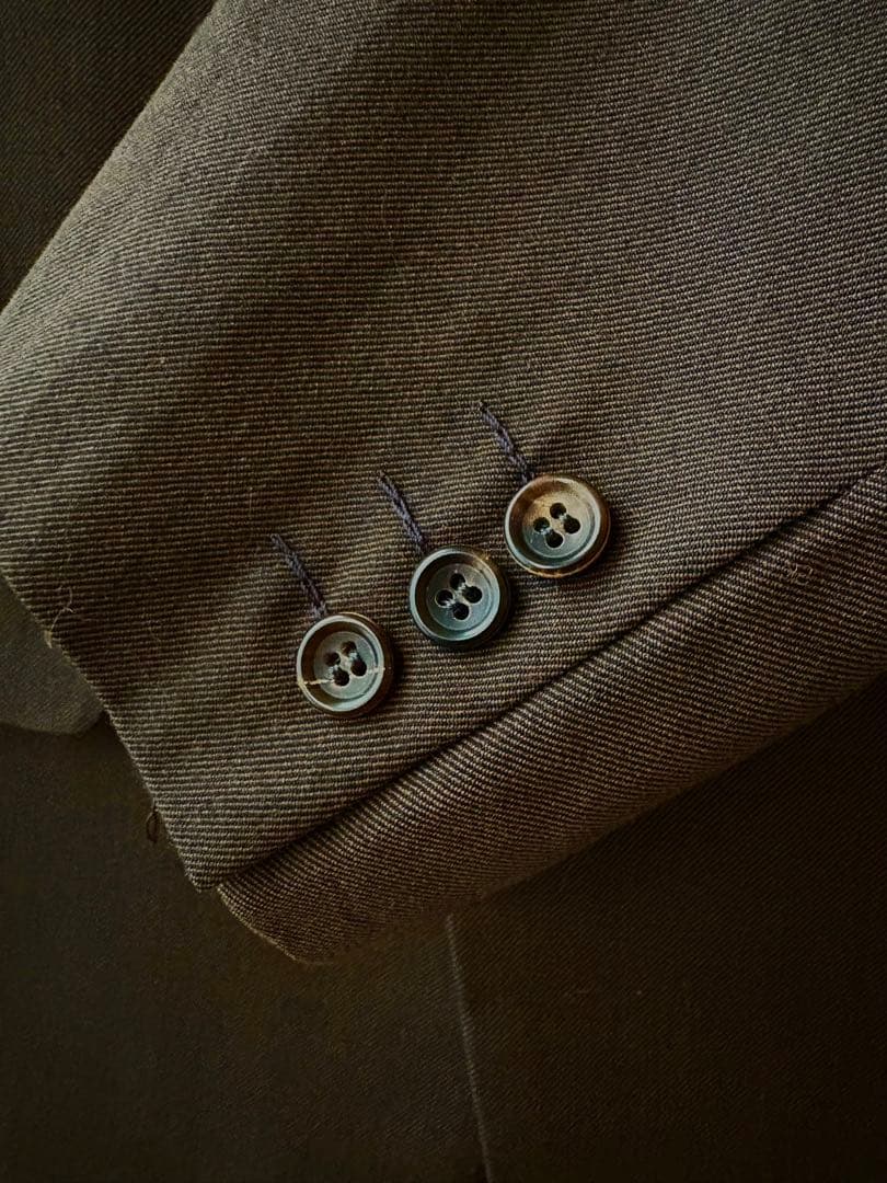 14_COMME des GARÇONS HOMMダークブラウン ビジネススーツ 14_COMME des GARÇONS HOMMダークブラウン ビジネススーツ