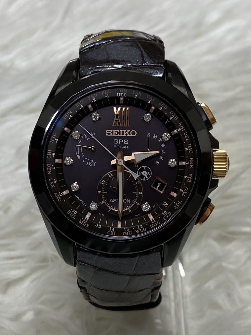 【正規品質保証】 SEIKO 1.500本 限定版 9Pダイヤモンド ASTRON SBXB083 時計