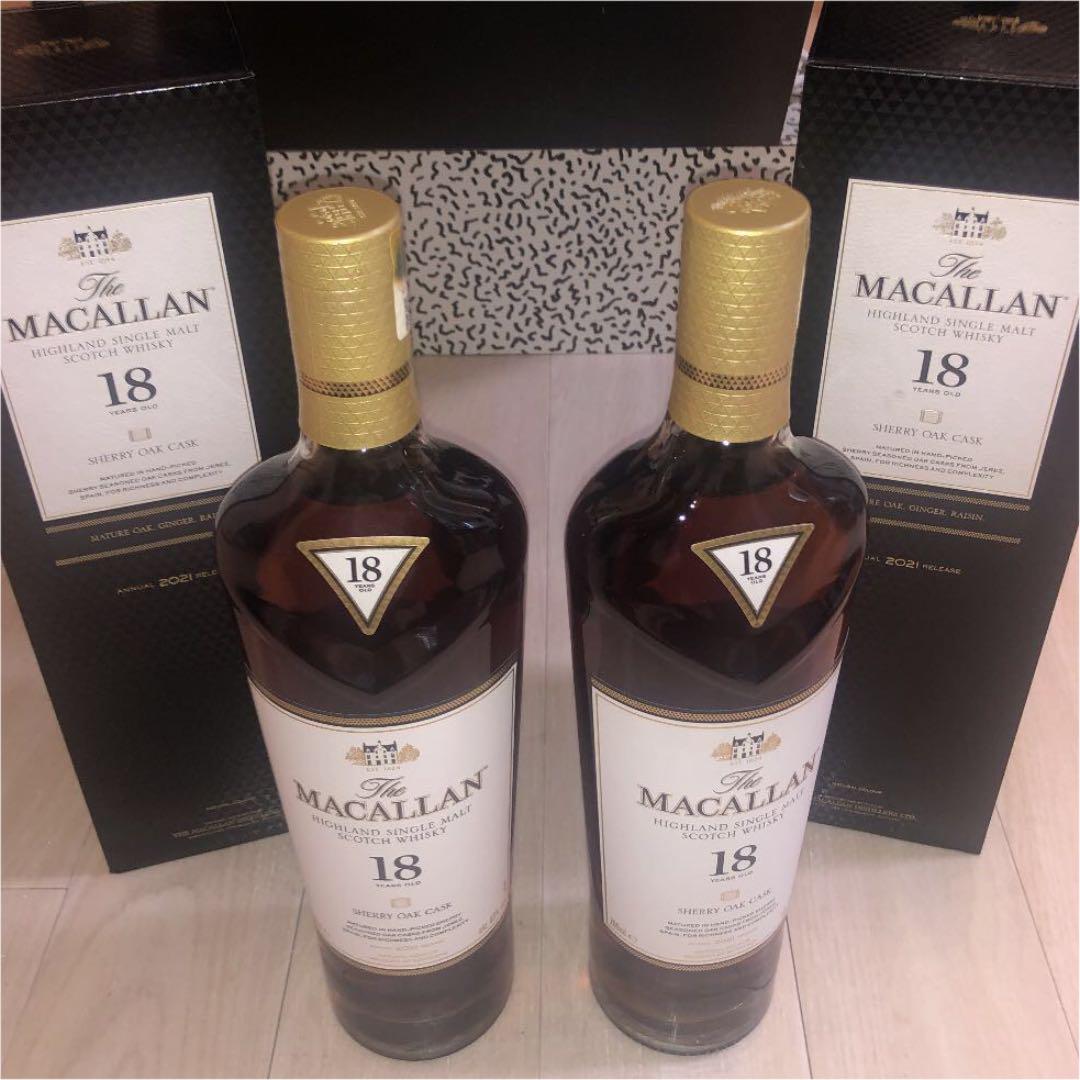 サントリー ザ マッカラン 18年 700ml 2本セット - メルカリ サントリー ザ マッカラン 18年 700ml 2本セット - メルカリ