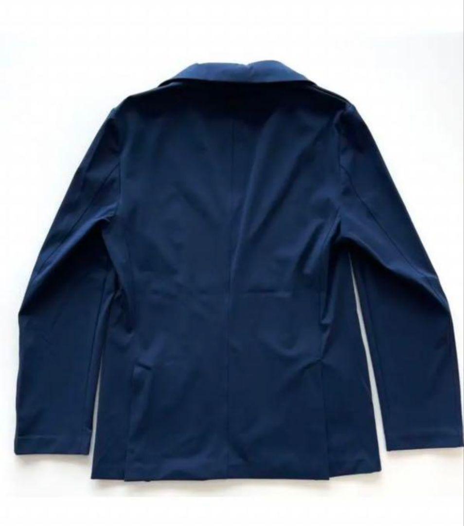 hevo ダークブルー系 ストレッチ ジャケット