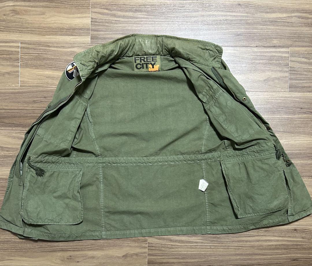 FREE CITY M-65ミリタリージャケット オリーブグリーン　size1