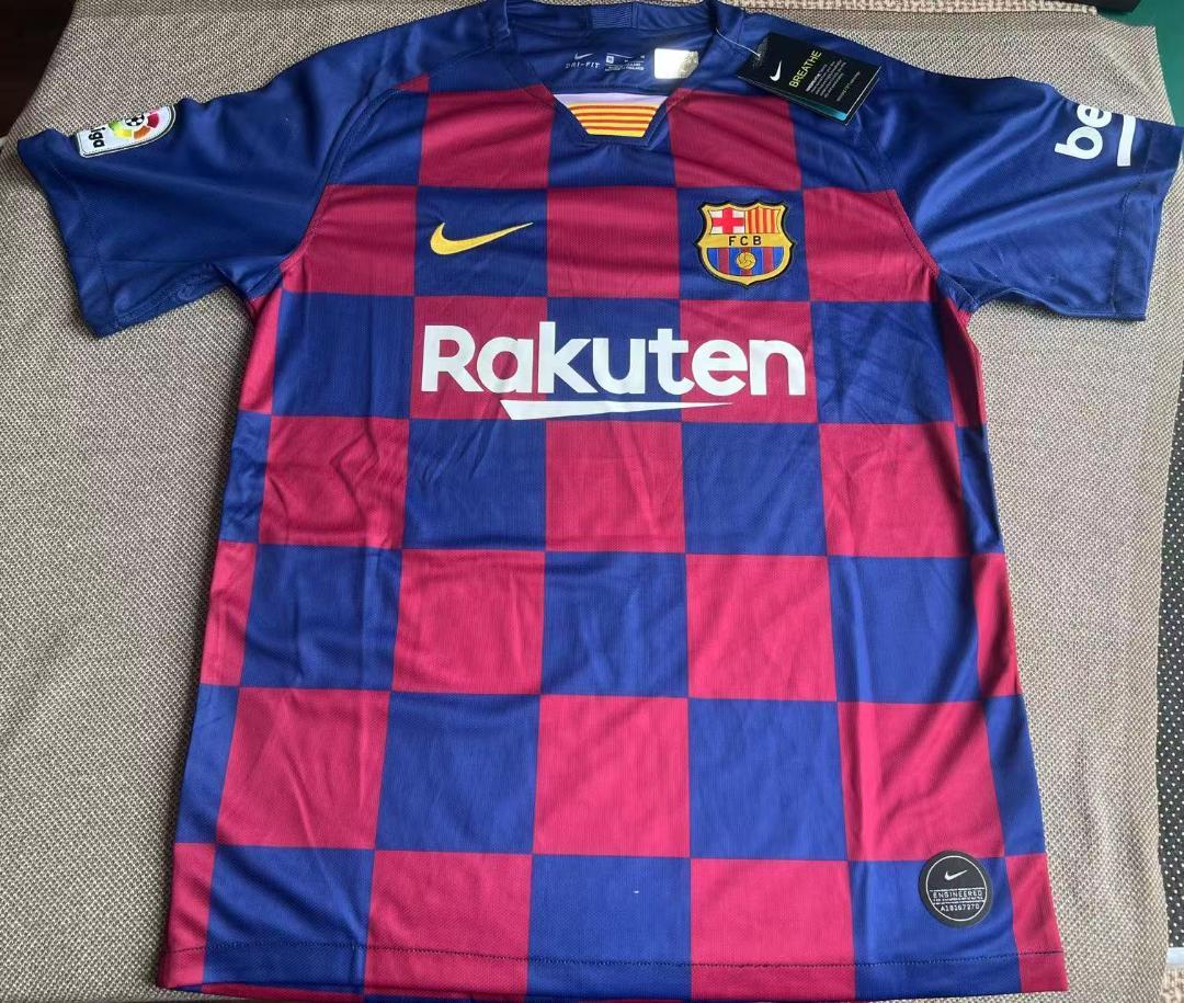 メッシ サイン入り FCバルセロナ ジャージ Mサイズ - メルカリ