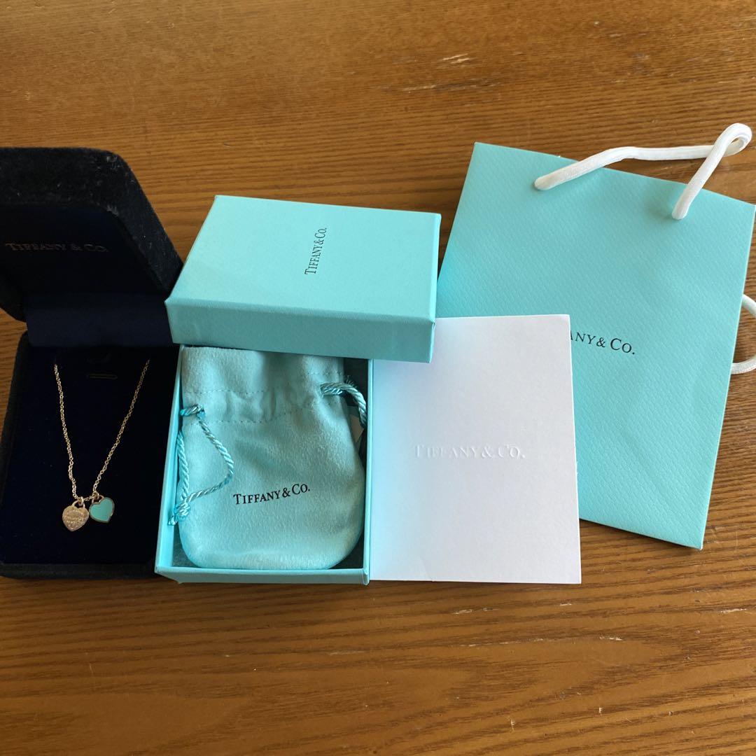 Tiffany & Co. リターントゥティファニー　ダブルハートネックレス