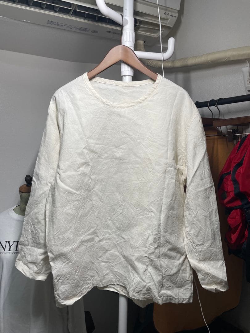 HOMIES アンティークリネン プルオーバー シャツ