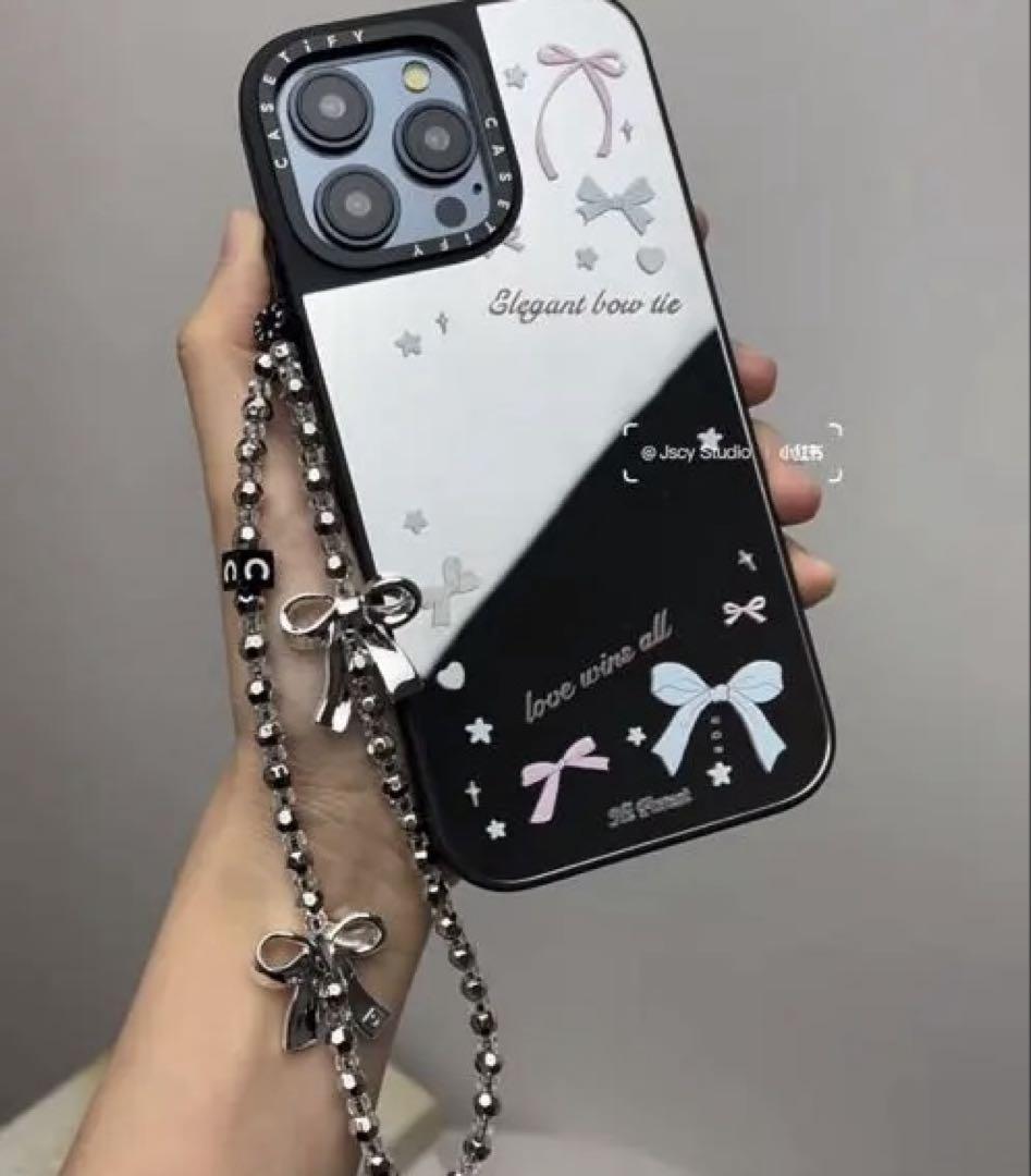 Y♡さま専用 CASETiFY リボンデザイン iPhoneケース　16pro Casetify iPhone 16proリボンデザイン - メルカリ