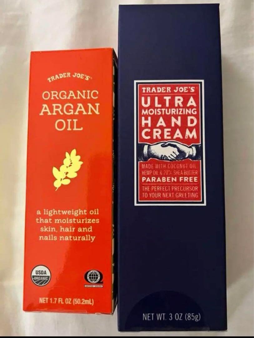 トレジョアルガンオイルとハンドクリームのセット！