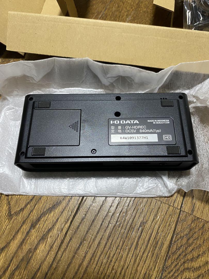IODATA キャプチャーボード ゲームキャプチャー GV-HDREC/E