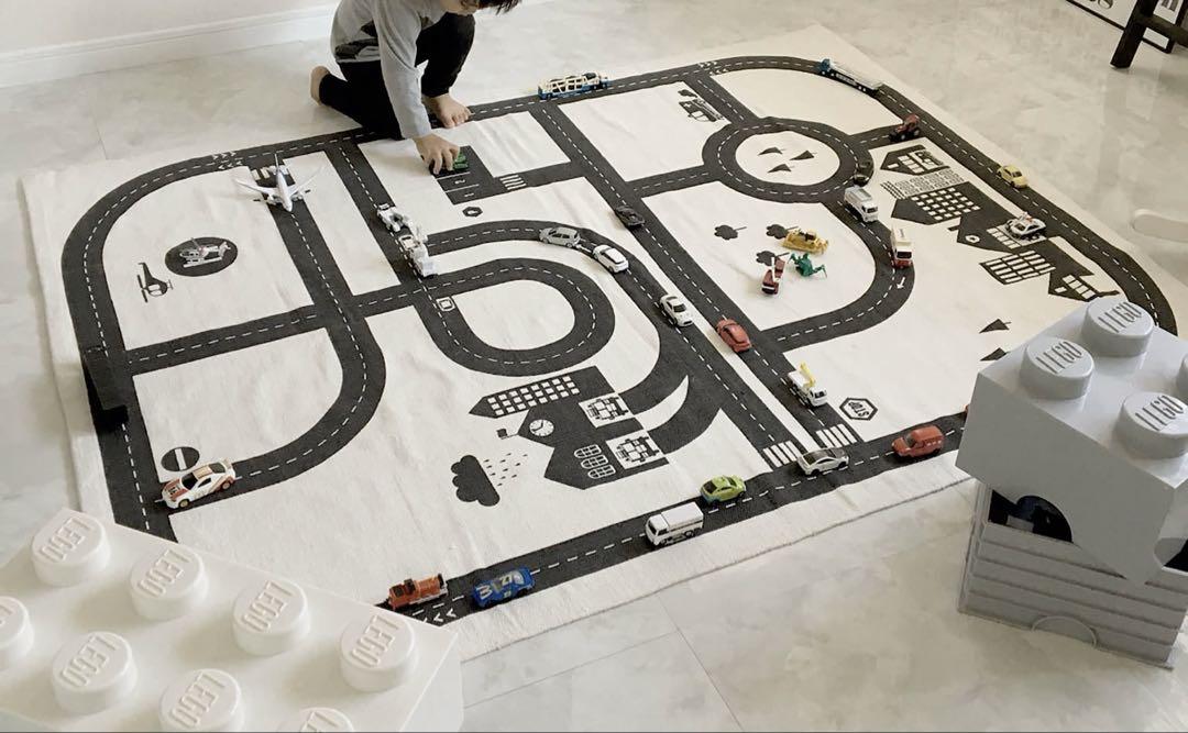 【新品タグ付き】コットンラグ　キッズルーム　H&M Home