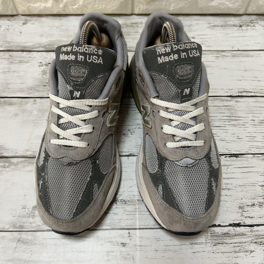 アメリカUSA製　New Balance WR993GL グレー　24.5cm
