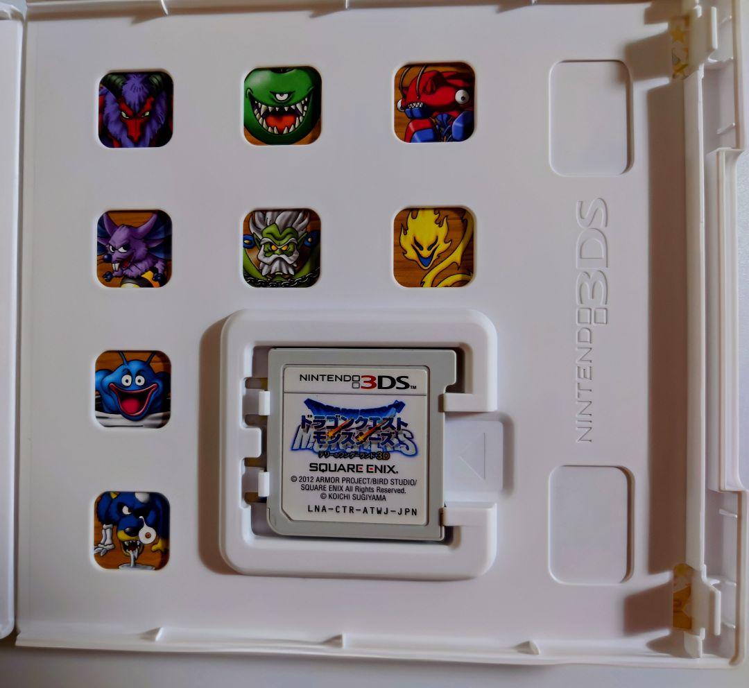 動作確認済】3DSソフト、ドラゴンクエストモンスターズ1、2、2本