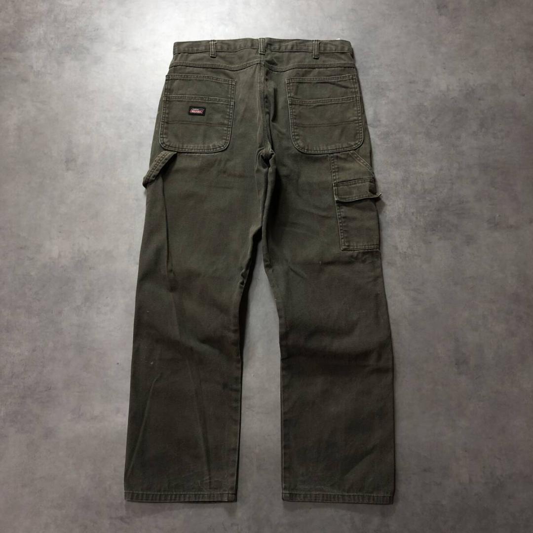 く日はお得♪ GQ1605◇Dickies : ダブルニー ダック地ペインターパンツ◇36◇ パンツ