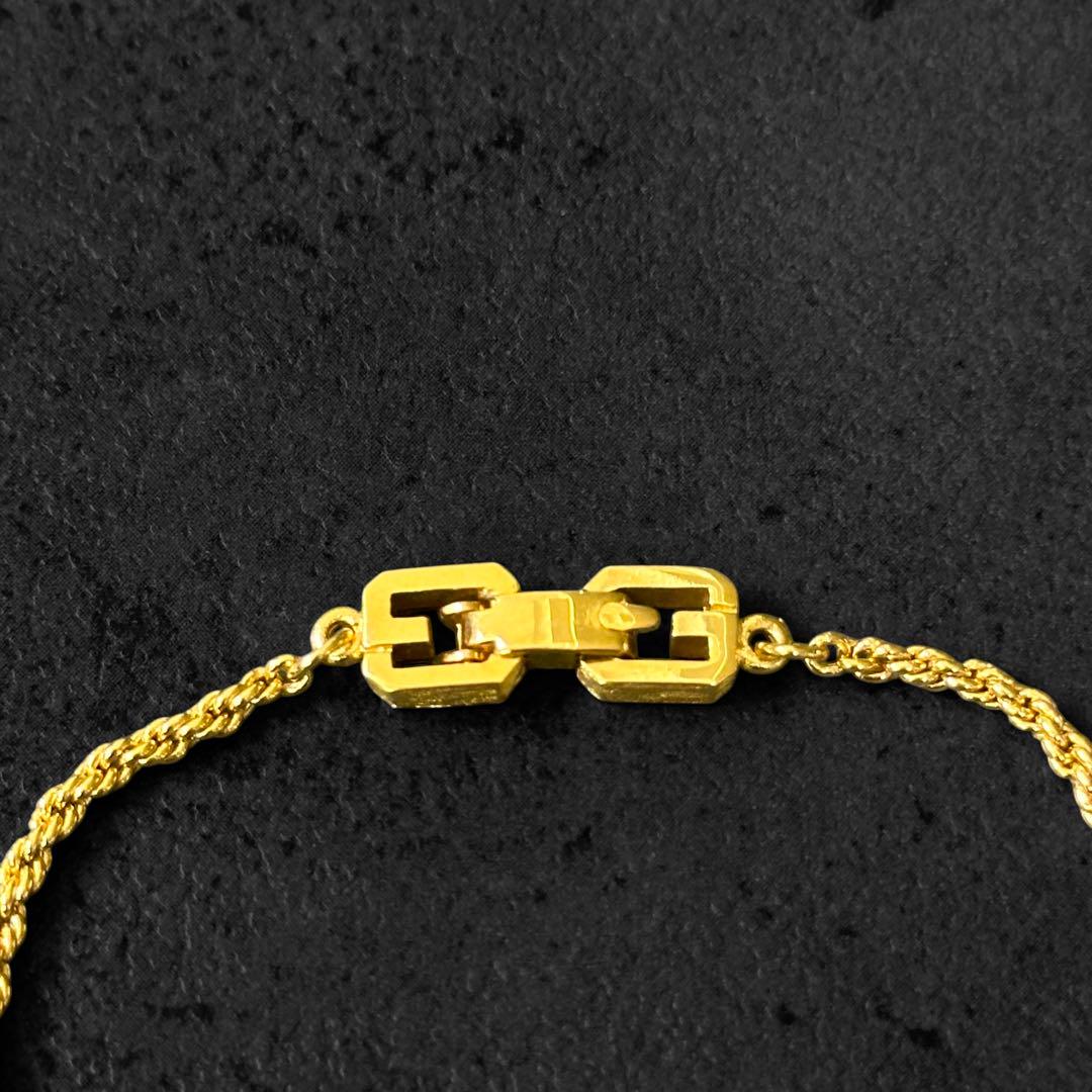 GIVENCHY Screw Chain Gold Bracelet