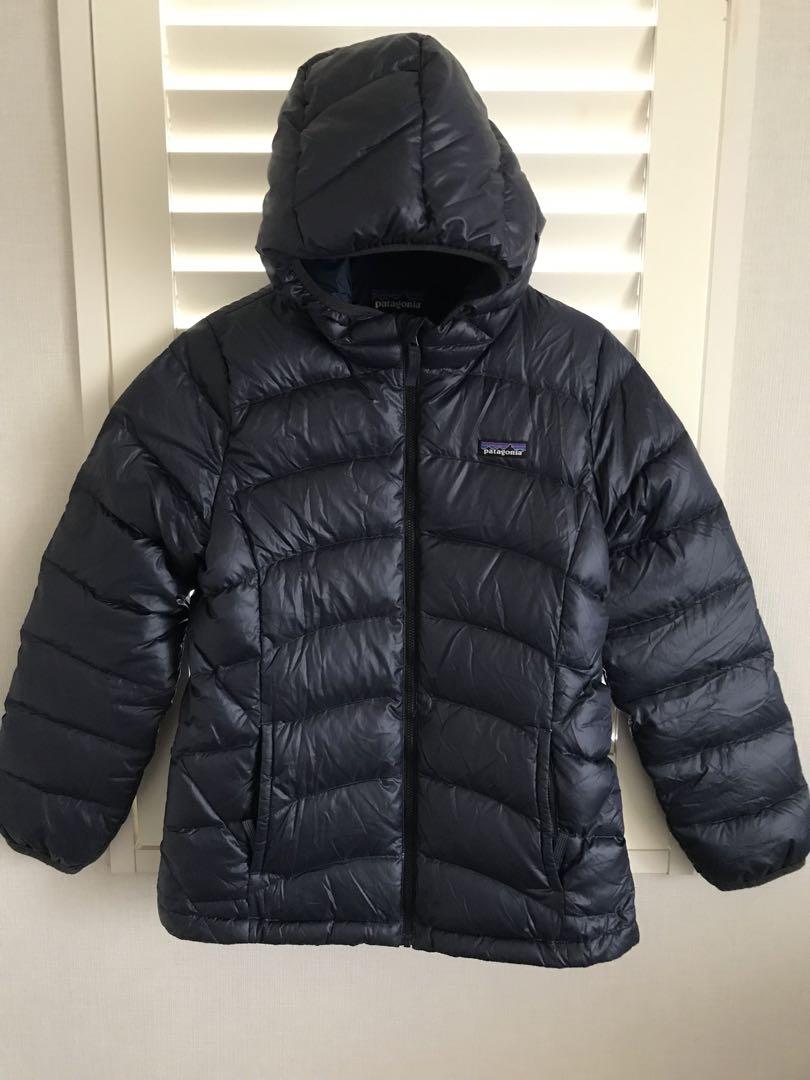 男の子向けプレゼント集結 パタゴニア ダウンジャケット Navy XL GIRLS ジャケット・アウター