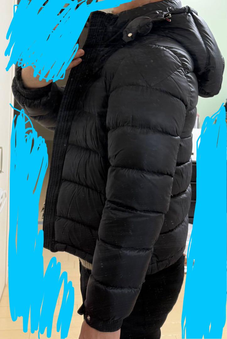 【値下げ相談可】MONCLER ブラック ダウンジャケット