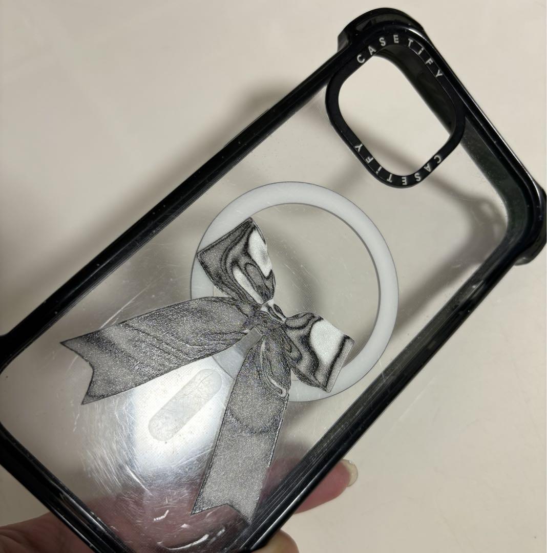 【半額‼︎】　ケースティファイ　iPhone15 リボン