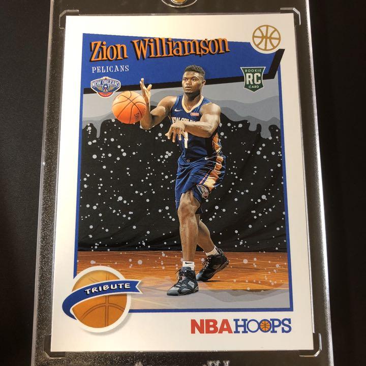 Zion Williamson Panini Basketball Card 20192020 Pelicans