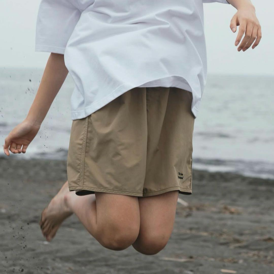 ENNOY NYLON EASY SHORTS (BEIGE) L エンノイ ennoy エンノイ NYLON EASY SHORTS (Beige)