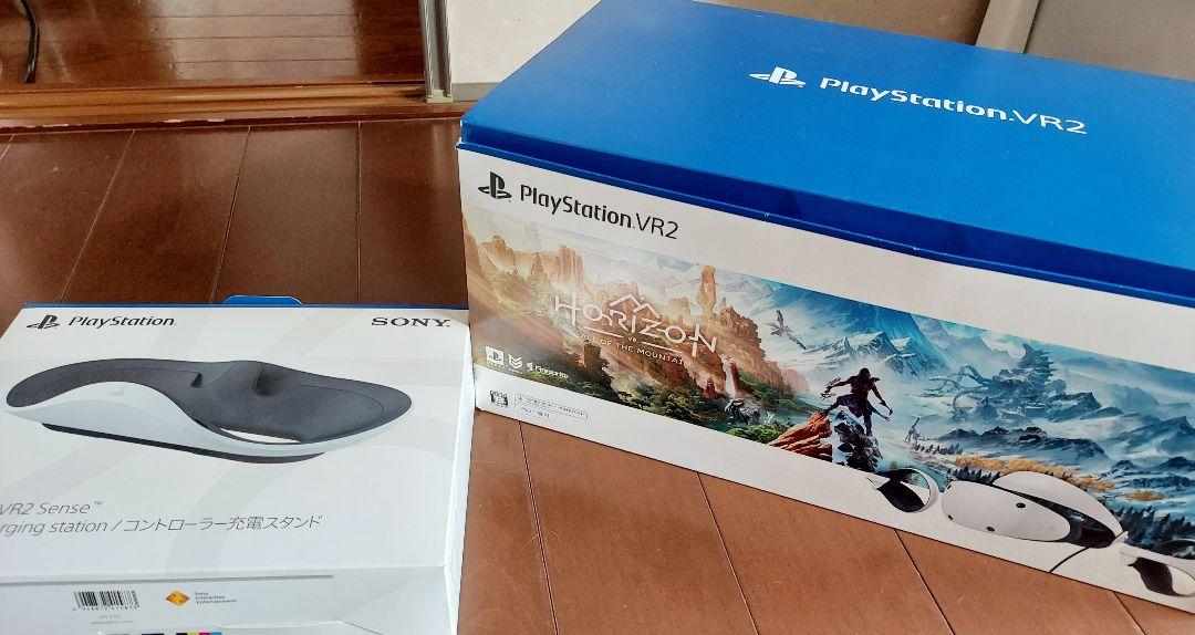 PSVR2PlayStationVR2＋SONY公式コントローラ充電スタンド まとめ買い