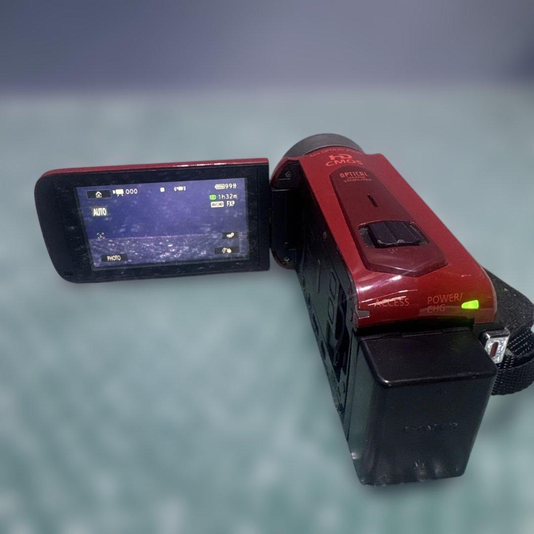 Canon IVIS HF R52 レッド ビデオカメラ - メルカリ