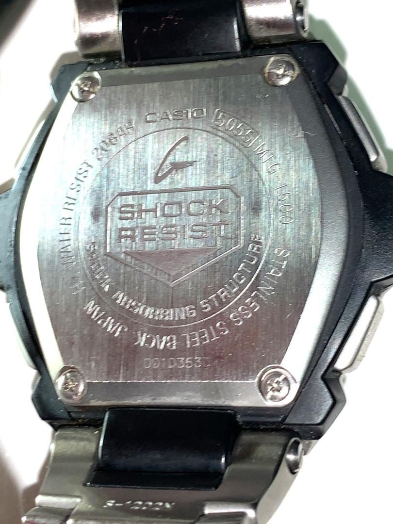 天*望様 美品　CASIO G-SHOCK MTG-1500　電波ソーラー 腕時