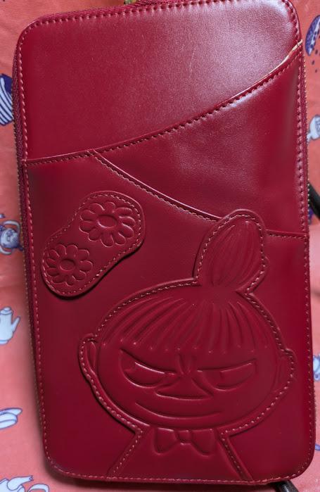 リトルミイ　スマホショルダー　財布　レザー