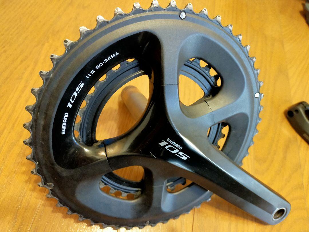 2022在庫 シマノ 105 5800系 170mm 50 34 クランク qivmX-m51201078264 定番人気