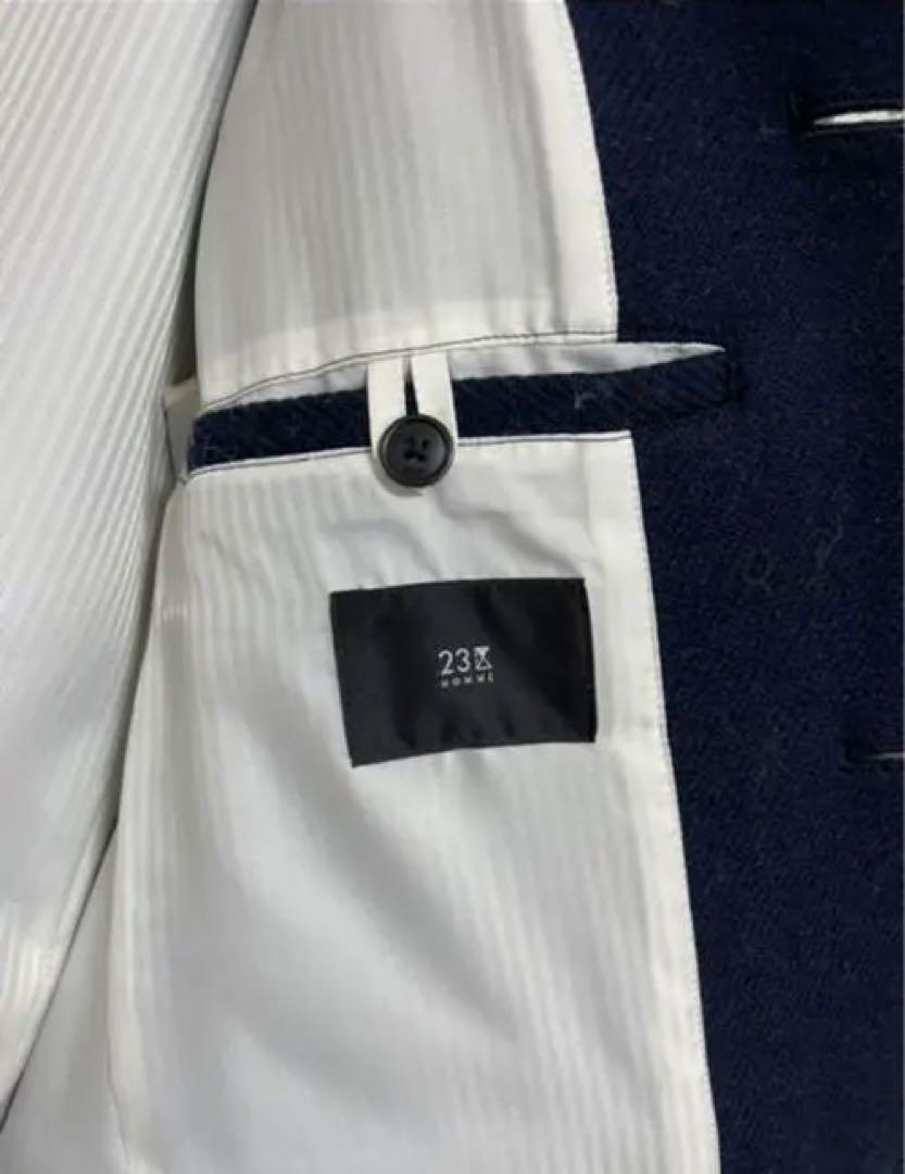 オンワード　23区homme ステンカラーコート 極美品